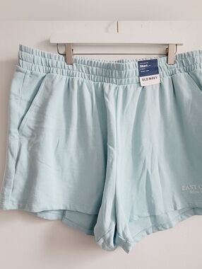 Old Navy Light Blue Pull On Shorts Size 2X